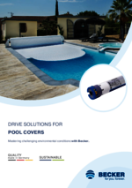Flyer pool cover
